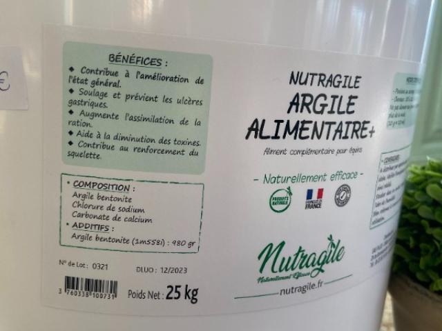 Argile Alimentaire +